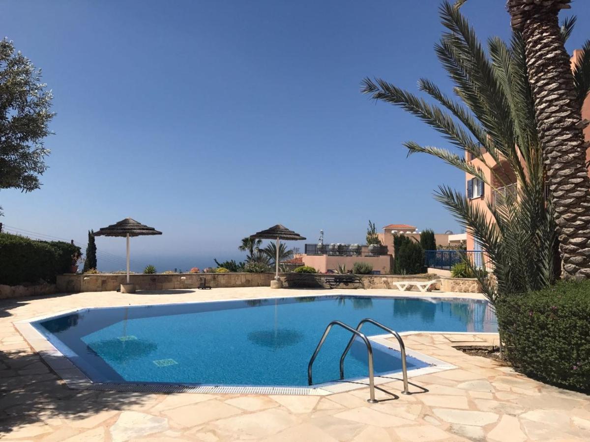 Tala Hills Sea View Apartment Paphos Exterior foto